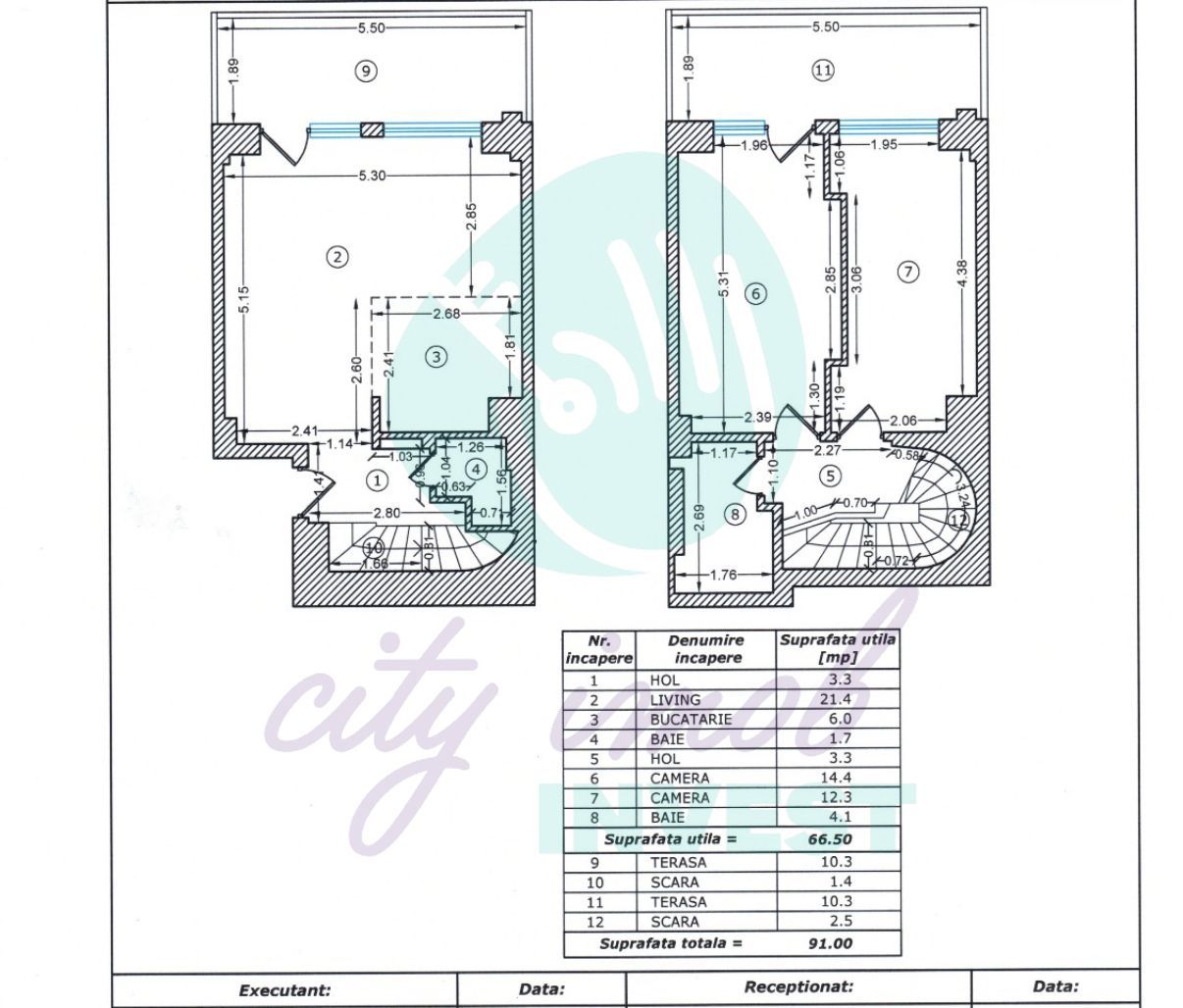 DUPLEX modernist cu LOC DE PARCARE INCLUS - Poză 16
