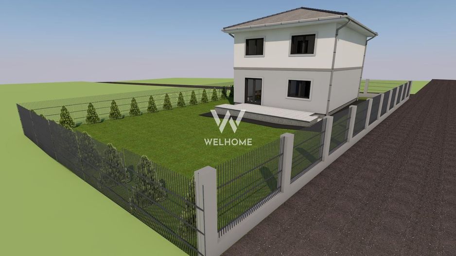 Casa individuala noua cu teren generos in Sura Mare - Sibiu - Poză 10