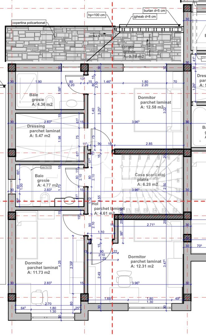 Vânzare casa Buna Ziua, 110 mp utili, 470 mp teren - Poză 3