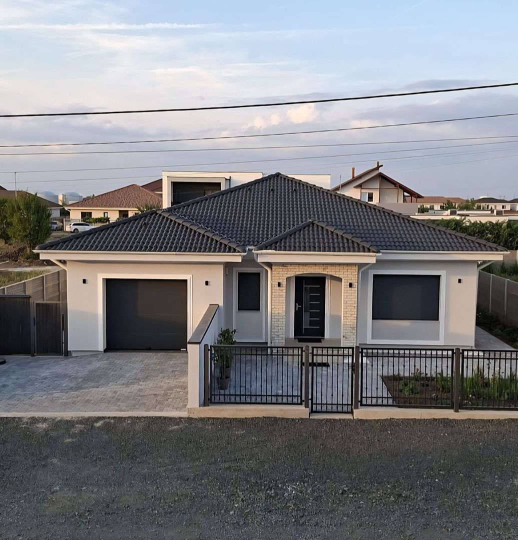 Locuinta individuala cu garaj- in stil mediteranean - Poză 2