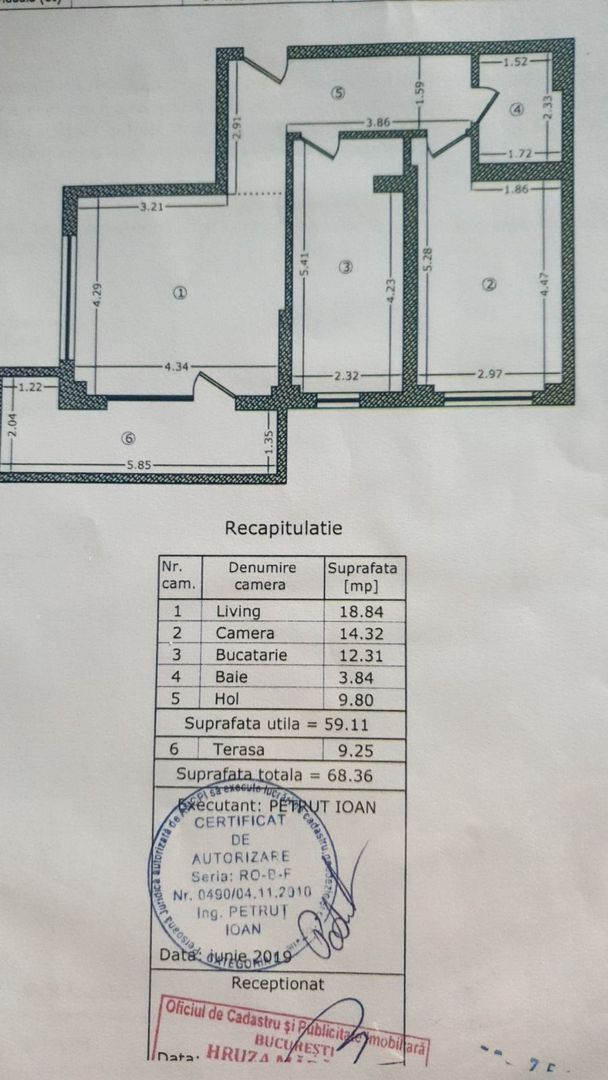 Apartament 2 camere, Aviatiei, balcon 9,5 mp - Poză 24