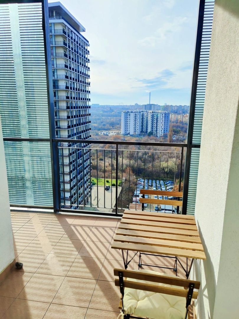 GARSONIERA- ASMITA GARDENS, BLOC NOU, BUCATARIE INCHISA, MODERN - Poză 8