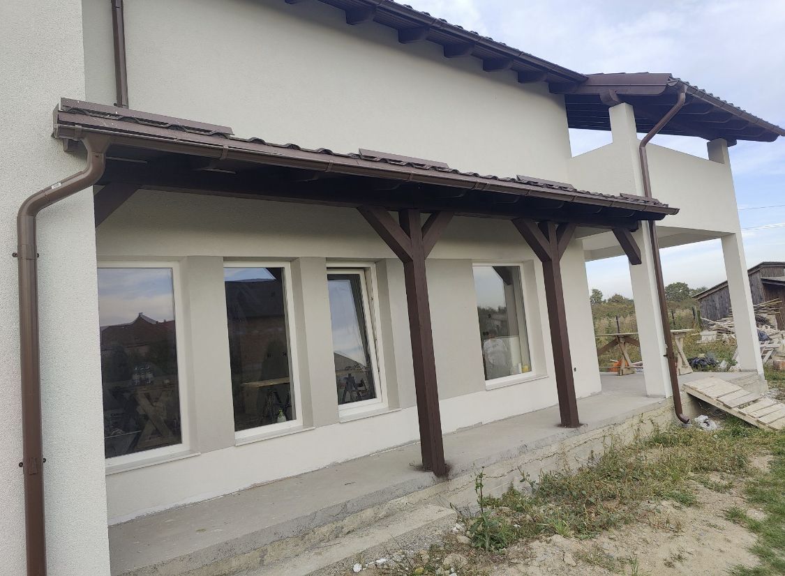 Casa noua de vanzare ( semifinisat) in Ruseni, com. Paulesti - Poză 2