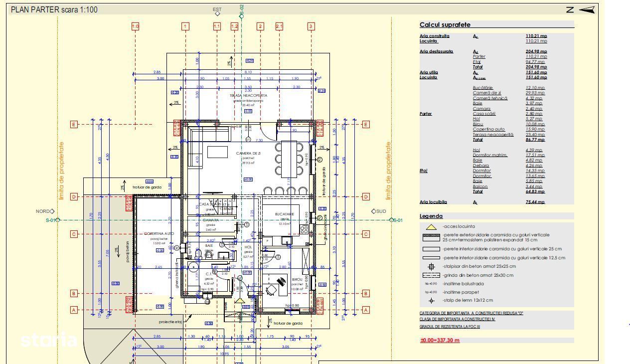 Vand casa noua P+E in Cluj-Napoca, str. Soporului, 800mp teren - Poză 5