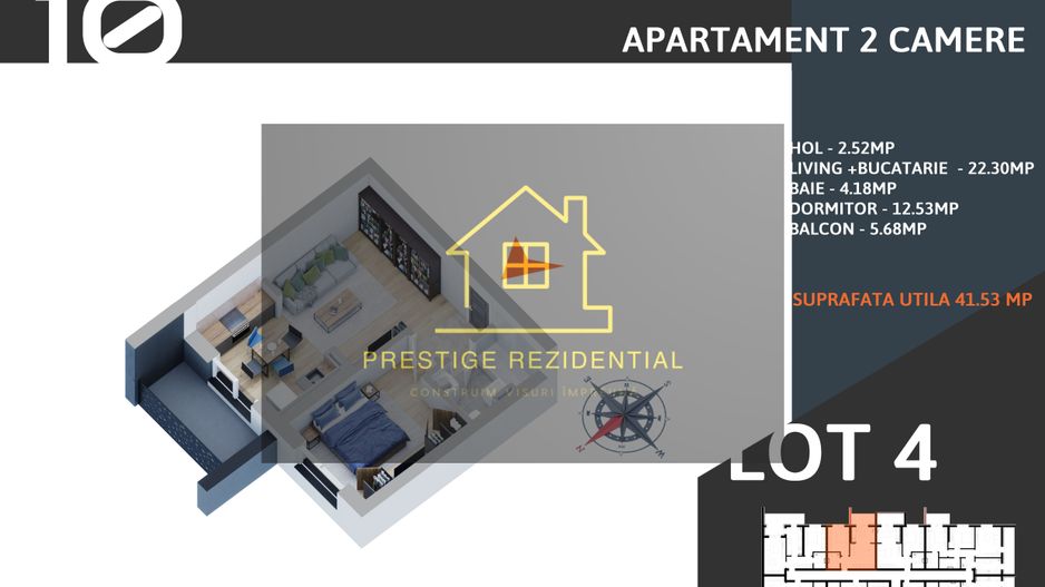 Ap 2 cam, Investitie,Finisaje Premium,Th Pallady - Poză 6