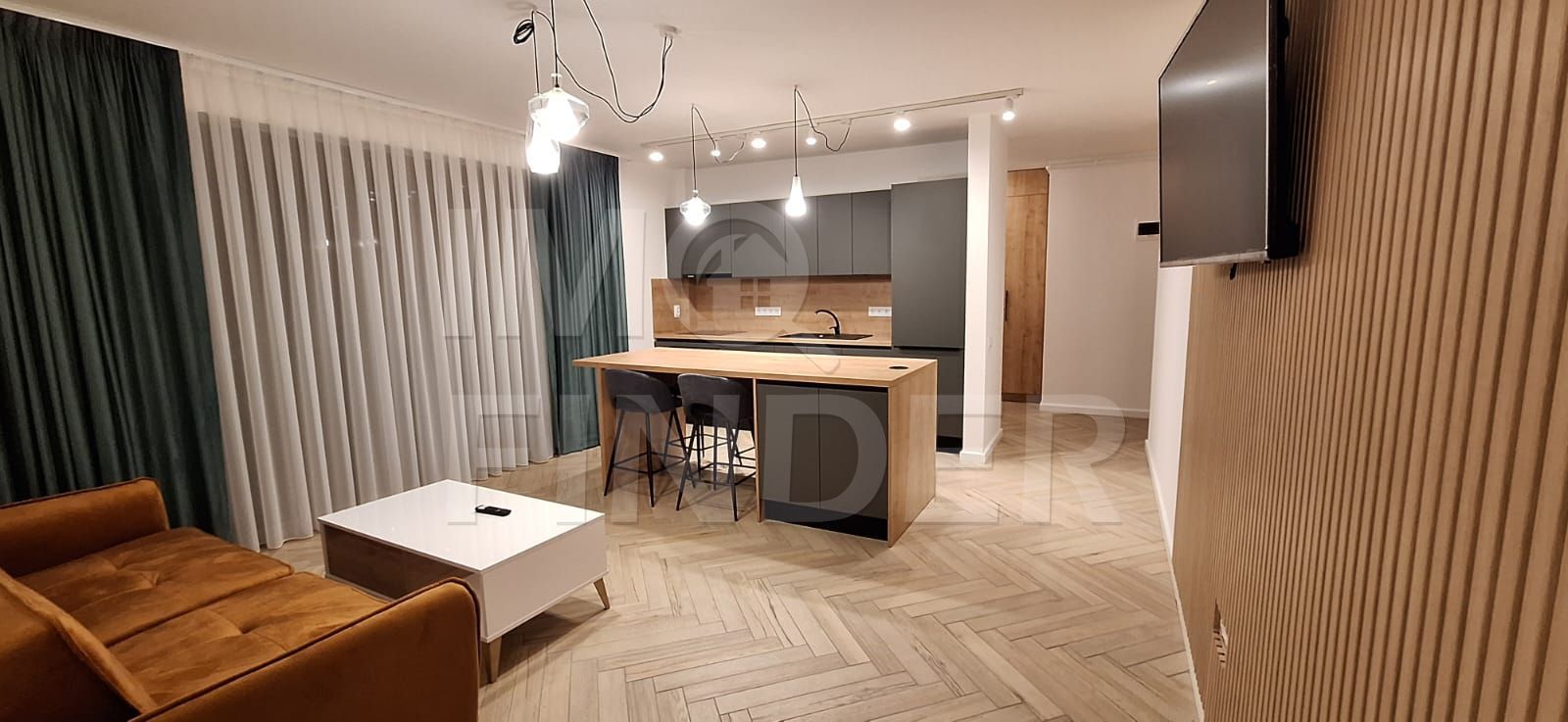 Nou, modern și gata de mutat! Apartament cu 2 camere – 54 mp + 2 balcoane - Poză 2