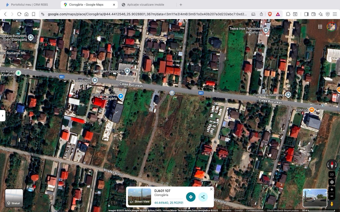 Teren intravilan construibil 7.500 mp Ciorogarla Ilfov - Poză 5