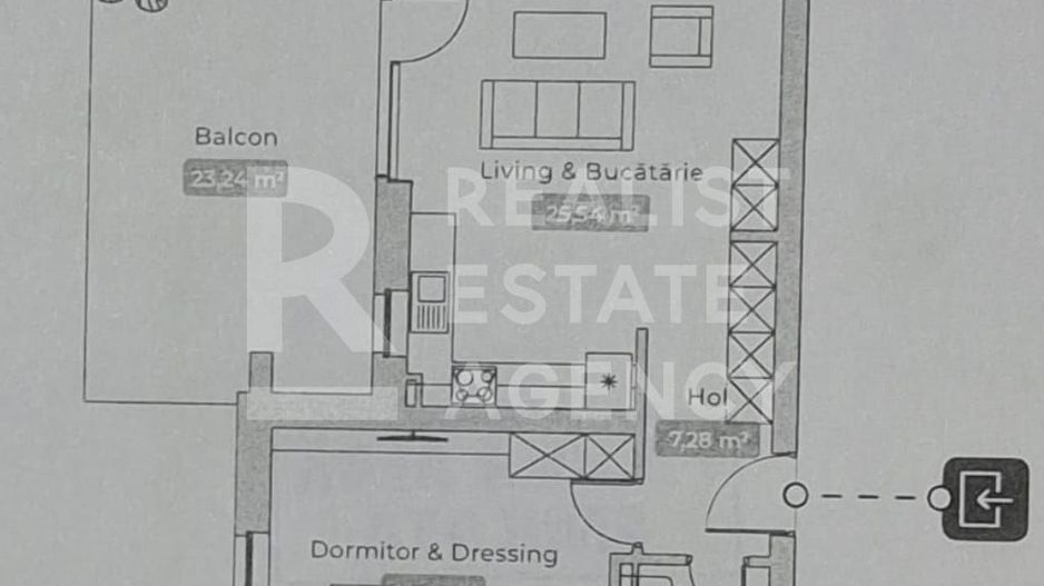Vânzare, apartament cu 2 camere, zona Voluntari - Poză 21