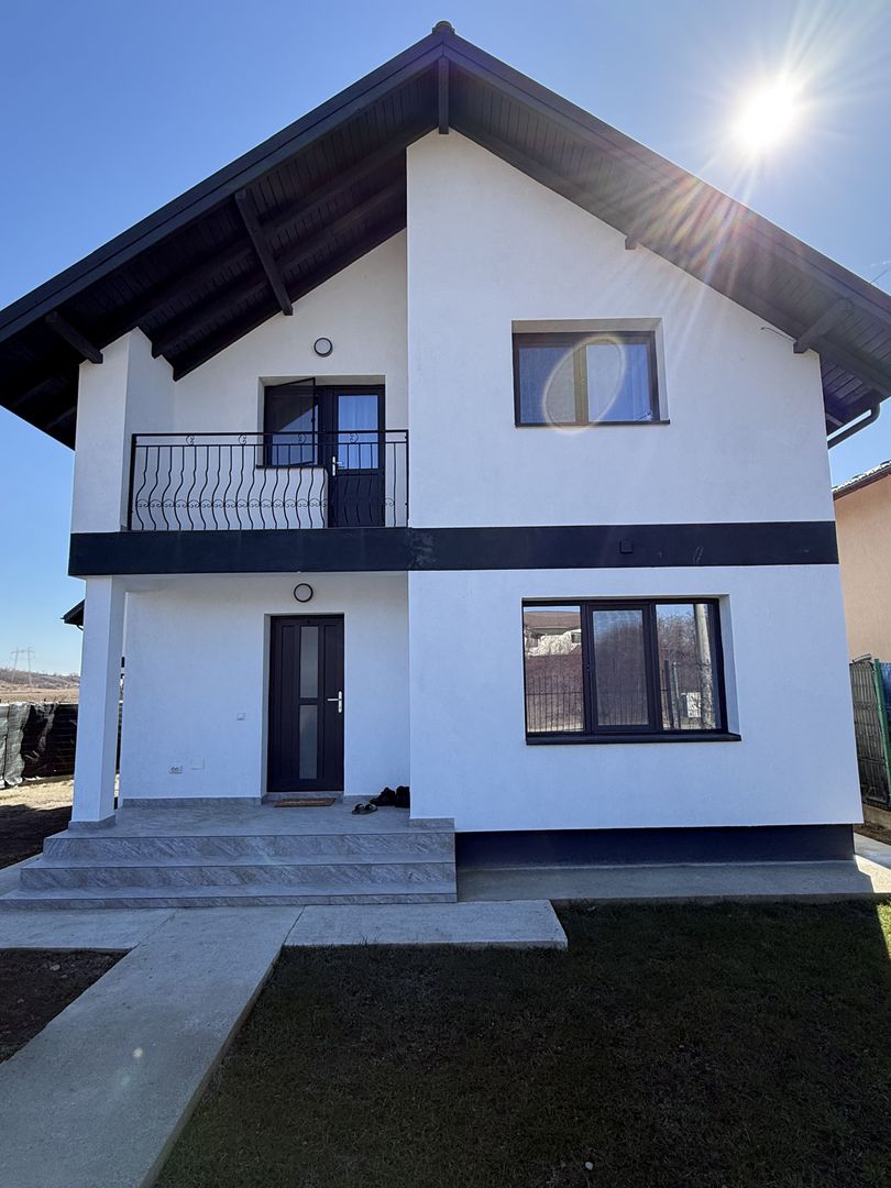 Vilă nouă 155 mp cu terasă acoperită și curte 448 mp Bănești Prahova - Poză 30