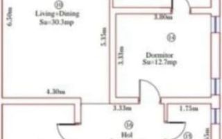 Duplex pe parter cu 4 camere in  Cornesti - Poză 13