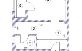 Studio Smart & Modern | Creditabil | Metrou Păcii - 3 minute - Schiță 8