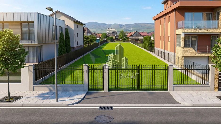 Teren intravilan pentru construcție duplex, zona Lidl, Florești - Poză 2