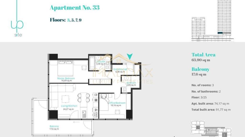 Apartament cu 2 camere *66mp utili* // Floreasca - Poză 15