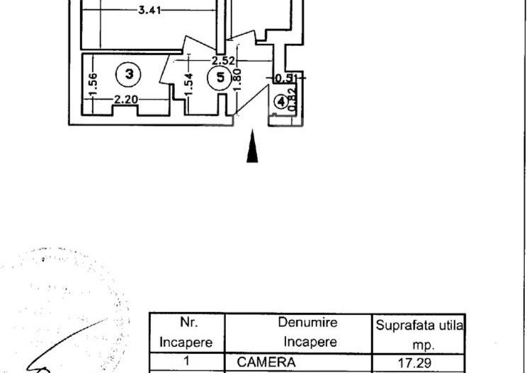 Pantelimon | Ritmului | Obor | Garsoniera in bloc mixt, comision 0% - Schiță 14