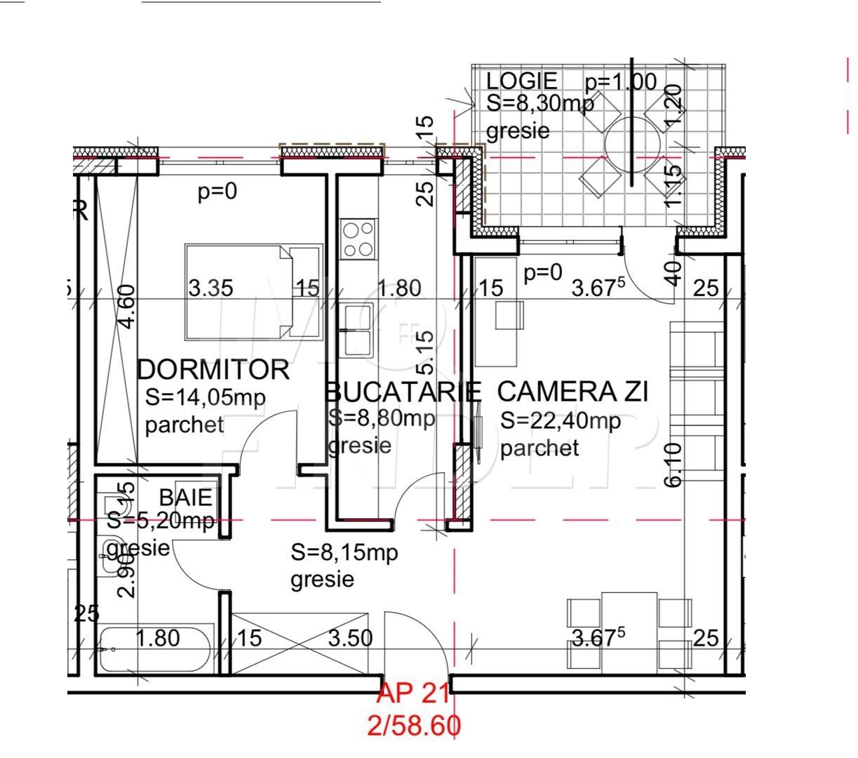 Apartamente Premium de vanzare - 2 camere, Ansamblu Exclusivist - Poză 11
