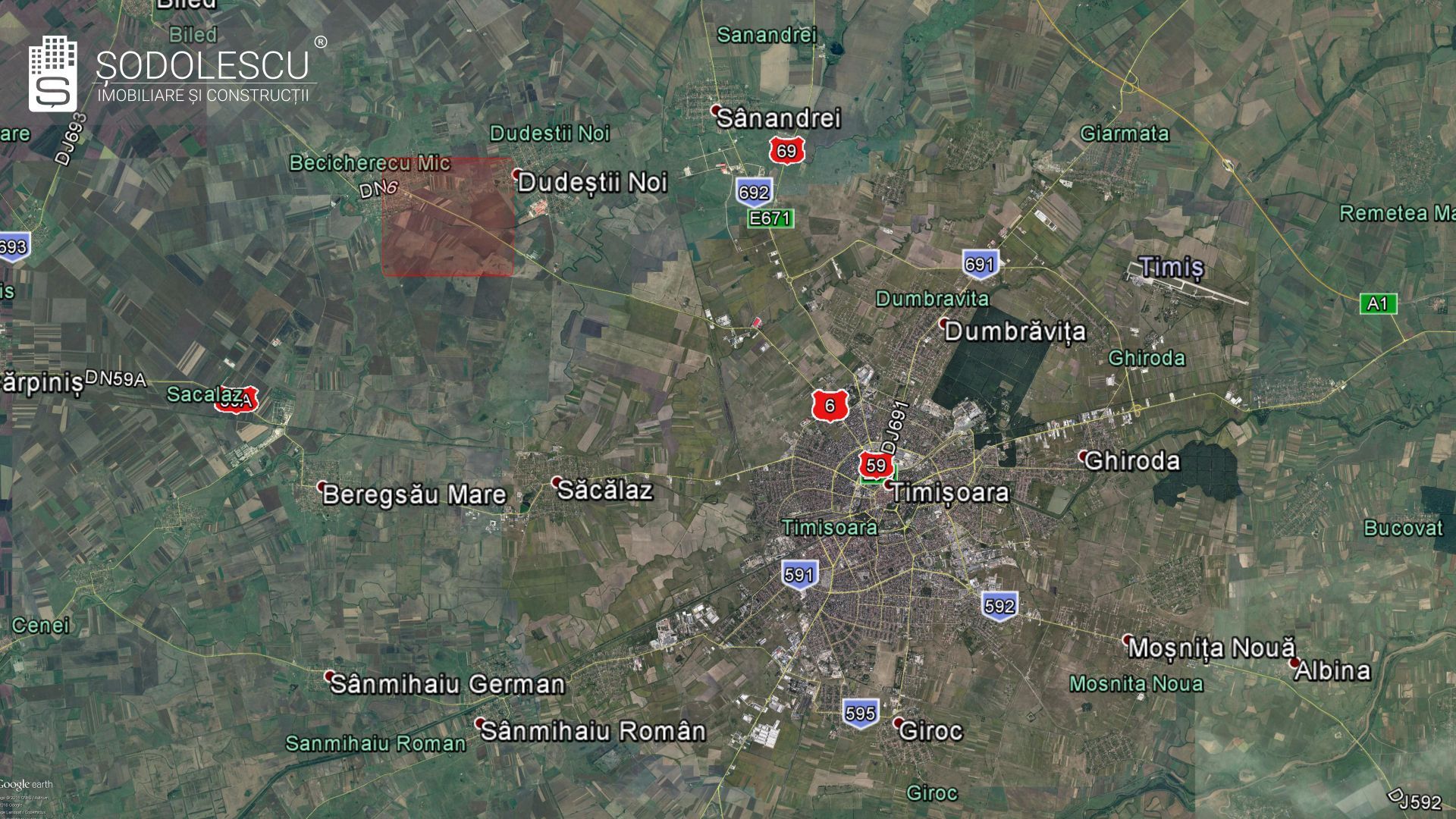 TERENURI INDUSTRIALE/COMERCIALE BECICHERECU MIC - TIMISOARA - Poză 6