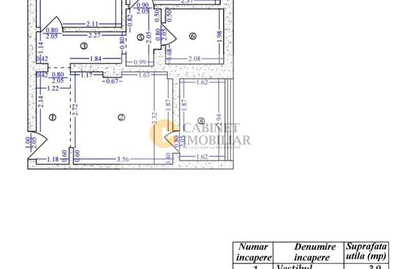 Apartament 2 camere cu living | Sebastian | Mobilat - Poză 7