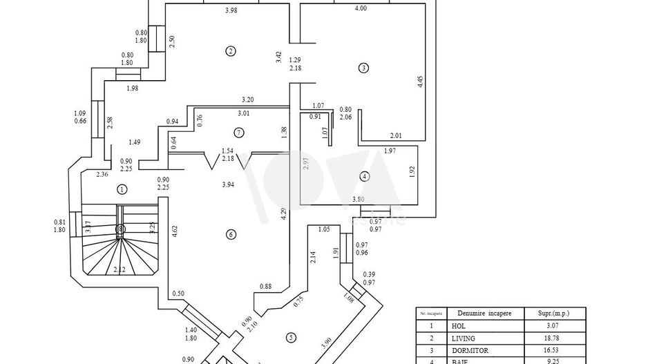 De închiriat: vilă interbelică - stradal - Berzei-190 mp utili - Curte - Poză 13