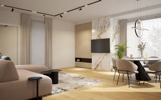Apartament elegant Dorobanti cu terasa privata si design contemporan - Poză 3