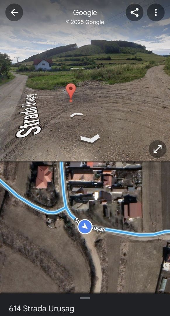 Vand teren Hala  ,  casa , duplex ,la asfalt Luna de sus 1000mp - Poză 5