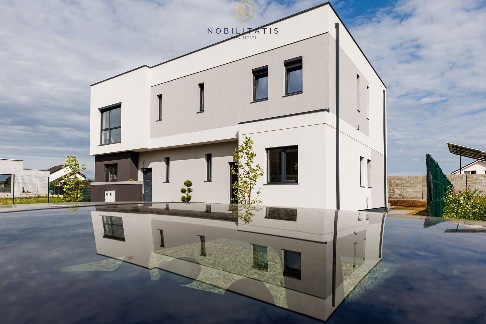 Duplex de vanzare la liziera padurii - 130 mp, 4 bai & 4 dormitoare - Poză 40