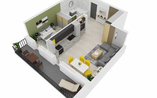 Apartament 2 Camere I Sibiu I Doamna Stanca I Balcon I Parcare Inclusă - Poză 3