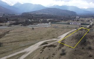 Teren extravilan de vânzare – Cârțișoara | Vedere spre Munții Făgăraș - Poză 1