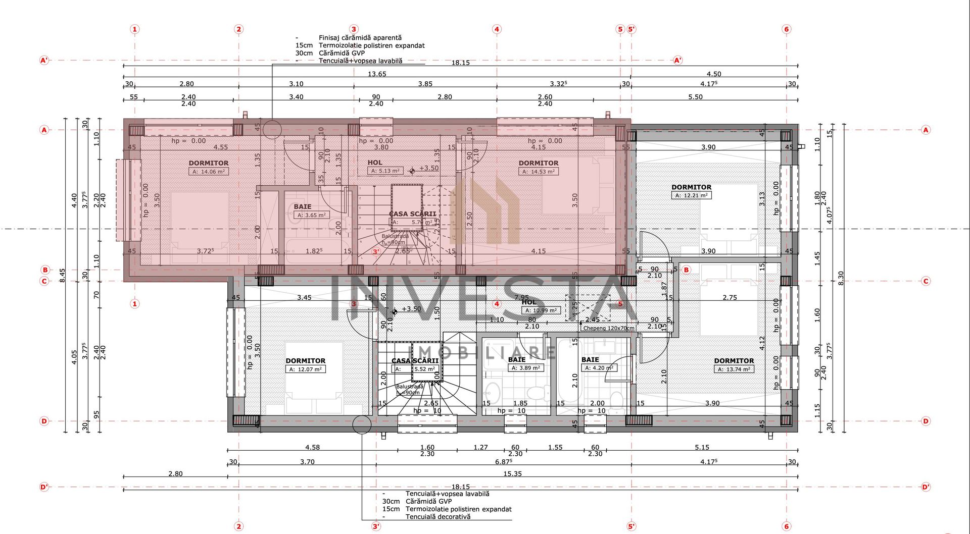 Duplex modern | 191 mp | curte proprie | garaj dublu | Andrei Muresanu - Schiță 5