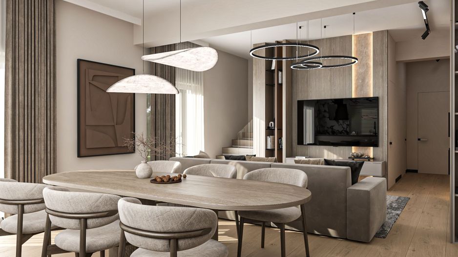 Casa construita cu alee individuala, 5 camere + mansarda locuibila - Poză 6
