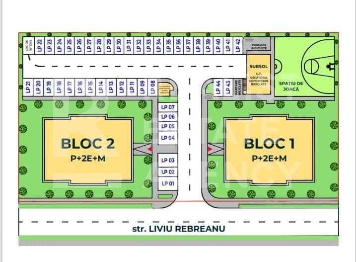 Vânzare, apartament cu 3 camere, Brașov - Schiță 9
