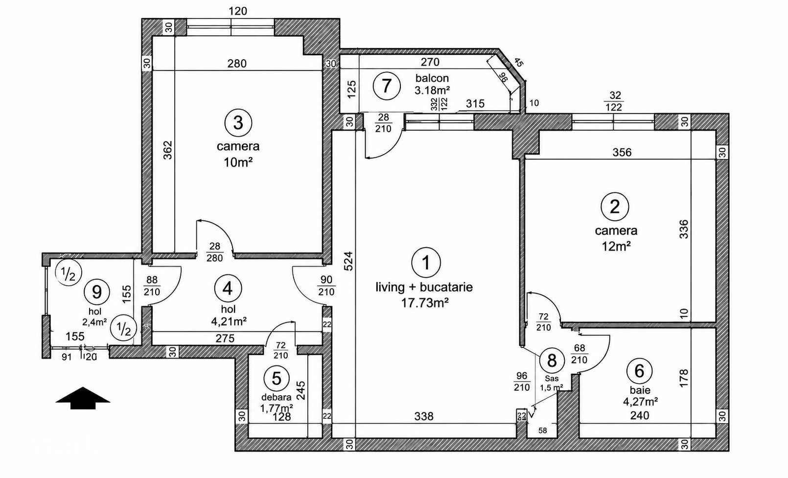 0DOROBANȚI | 3 camere | READY TO MOVE IN | Renovat complet | Mobilat & utilat - Poză 2