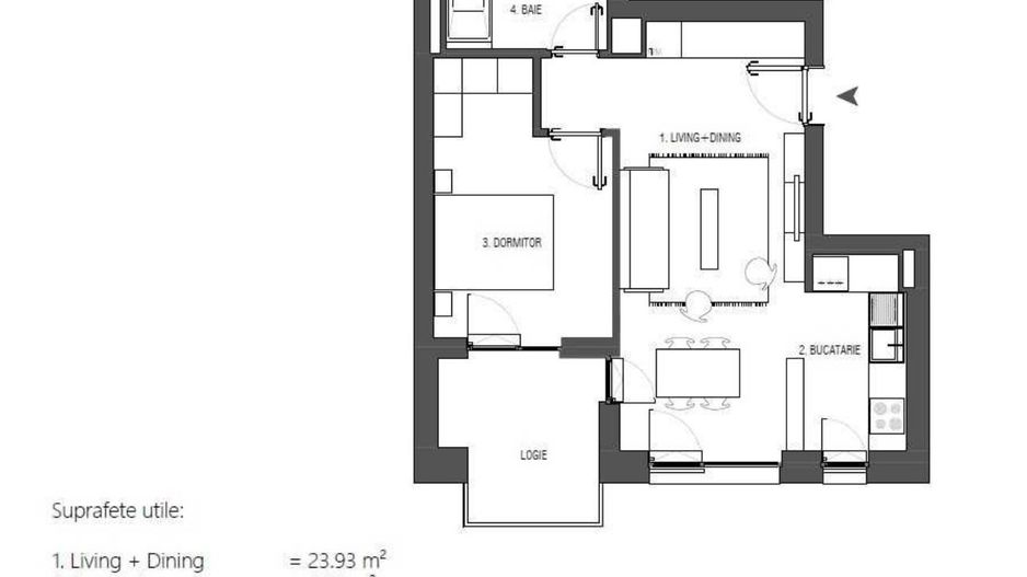 Vânzare apartament 2 camere | Loc de parcare inclus - Poză 8