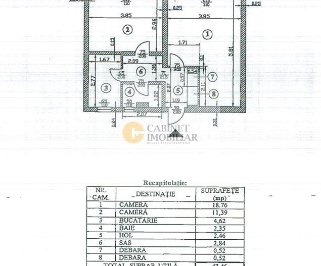 2 camere | Pretabil Airbnb | Creditabil  | Calea Victoriei - Poză 9