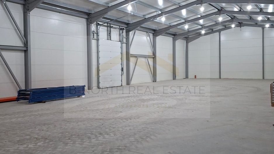 Hală 574 mp de închiriat – Zona Odăi, Otopeni | Acces DN1 & Șoseaua de Centură - Poză 1
