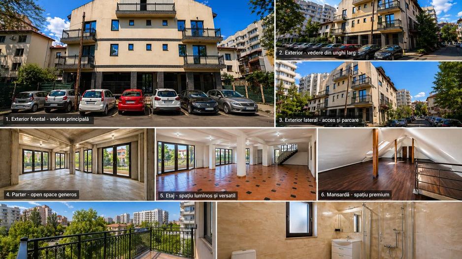 CLĂDIRE NOUĂ PREMIUM | 576 MPU,BIROURI,CLINICA,AIRBNB - Poză 1