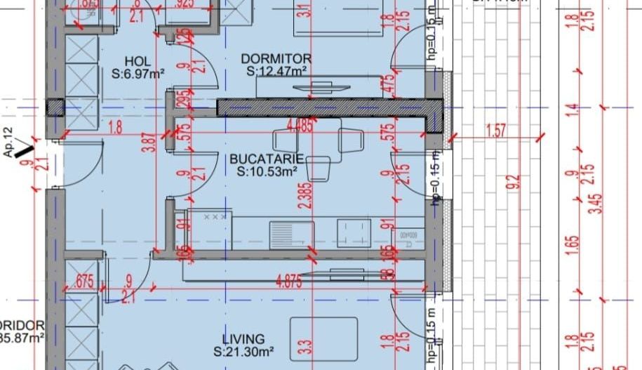 AP. 2CAM. SPATIOS - PROIECT IN CONSTRUCTIE / INCALZIRE PARDOSEALA! - Poză 1