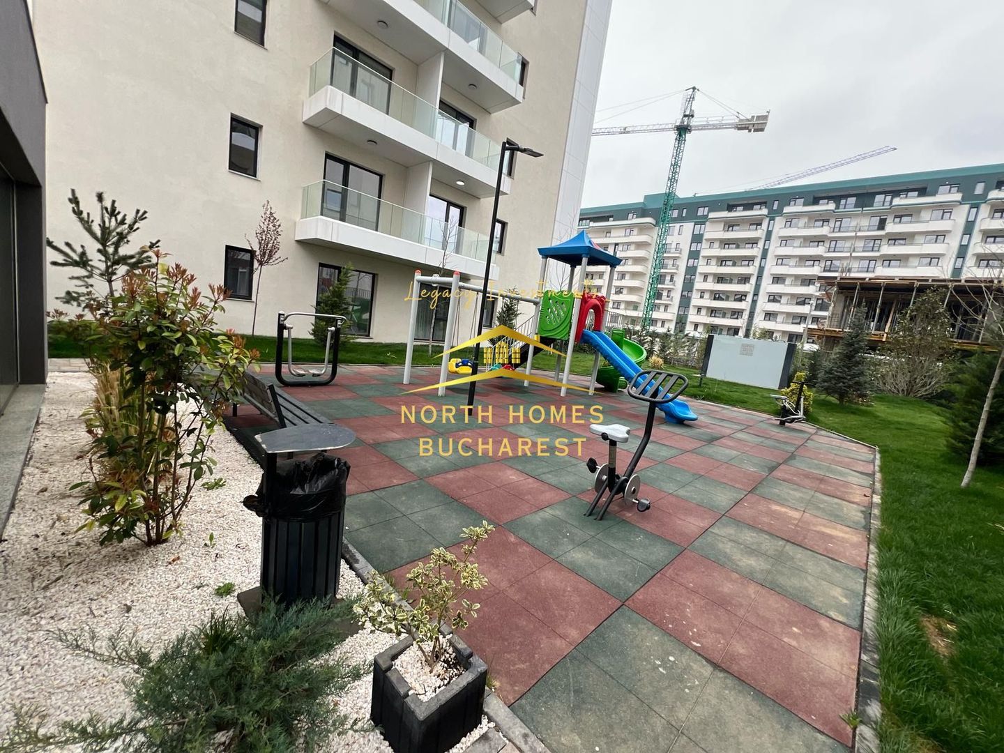 Apratament de inchiriat -3 camere-FIRST ESTATES PIPERA- 2 Balcoane + PARCARE - Poză 9