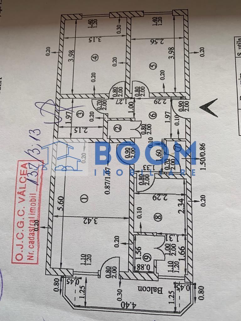 Apartament | 3 camere | Calea lui Traian | Etaj 3 - Poză 14