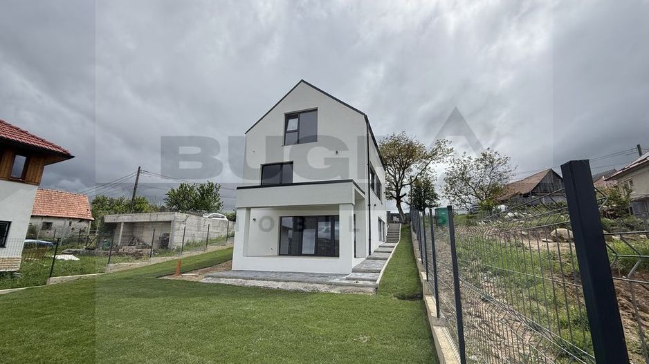 Casa individuala, 160 mp+ 873 mp teren, parcare, zona Feleacu - Poză 1