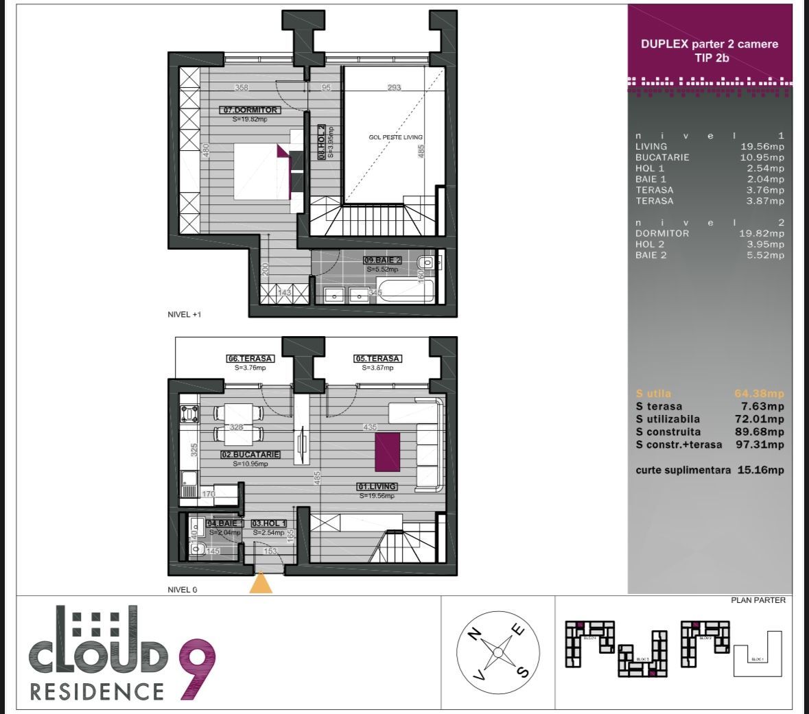 APARTAMENT DUPLEX | CLOUD 9 - Poză 10