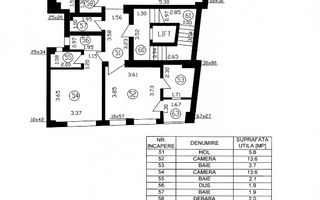 OPORTUNITATE | IMOBIL D+P+4 | 5 APARTAMENTE | LOCURI DE PARCARE - Schiță 8