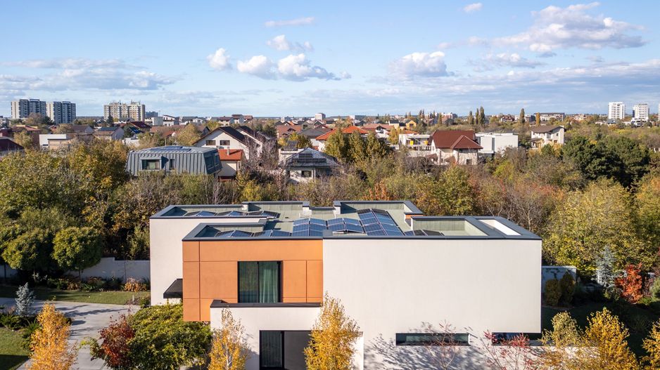 Smart-Home nZEB spectaculoasa Bucuresti Sector 1 cu deschidere lac -teren 2000mp - Poză 9