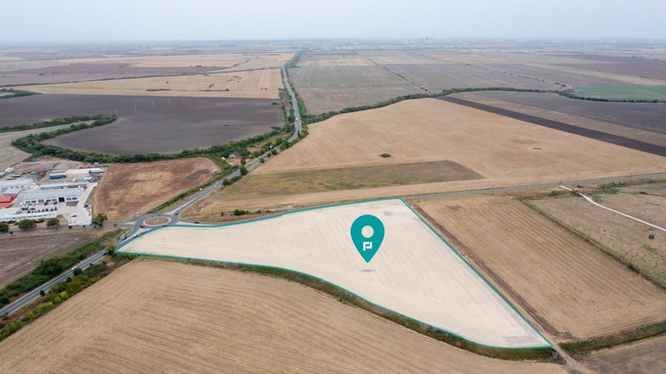 Teren DN6 sens giratoriu Dudeștii Noi - Poză 1