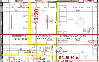 Apartament 3 Camere Finalizat - Pallady, Comision 0% - Schiță 18
