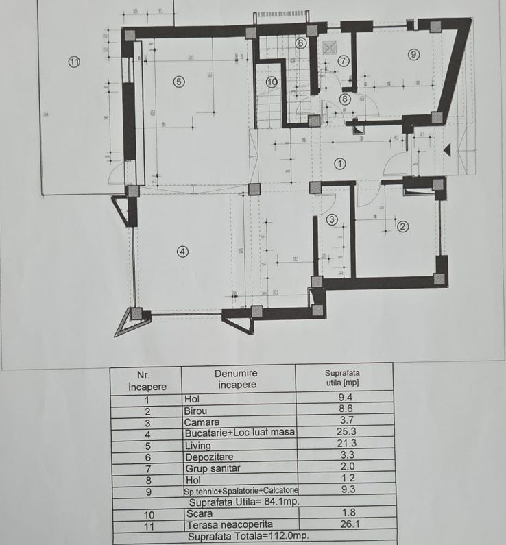 vila P+1 | Tunari | Pipera | Otopeni | 2 x parcare - Schiță 27