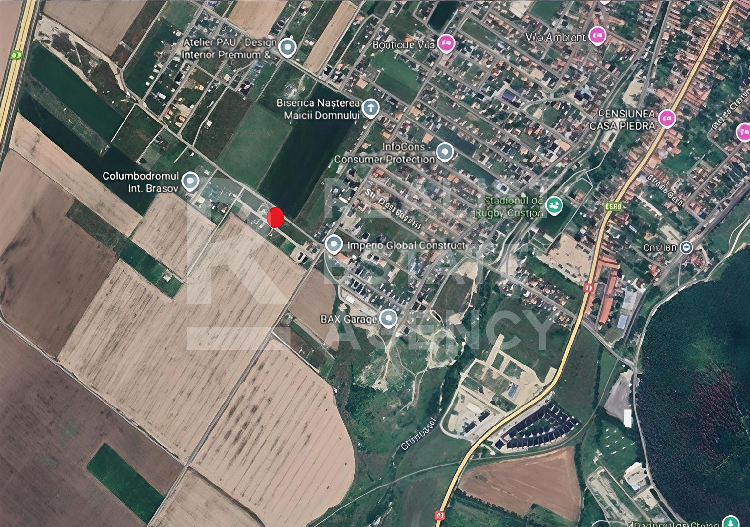 Vânzare, teren intravilan, 890 mp, Cristian, Brașov - Poză 1