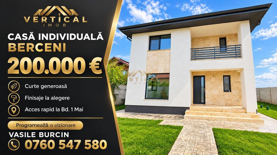 Casă individuală Berceni | Curte generoasă | Finisaje la alegere - Poză 1
