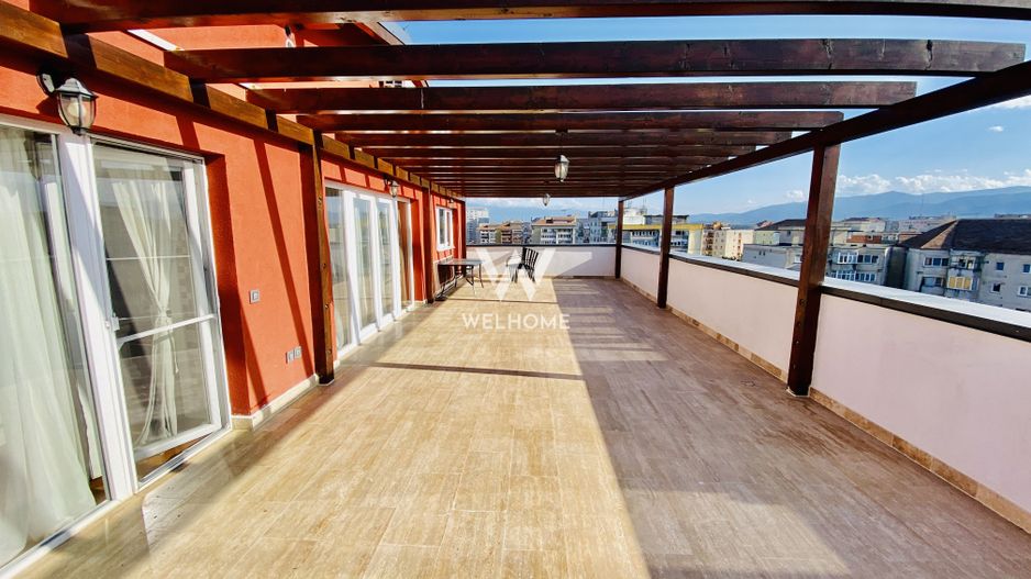 Penthouse confort lux,mobilat, utilat, garaj subteran, aer conditionat - Poză 4
