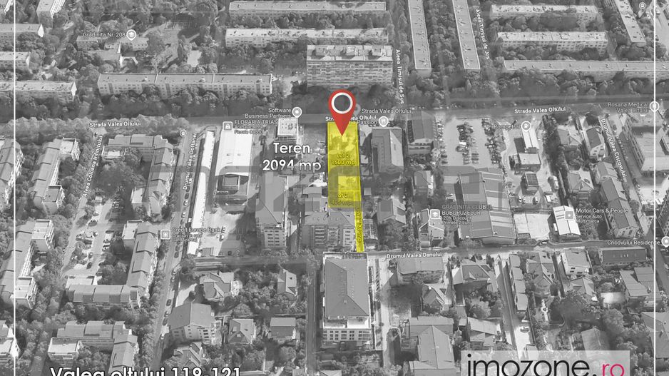 OPORTUNITATE INVESTITIE - Teren cu front stradal pe Valea Oltului - COMISION 0% - Poză 2