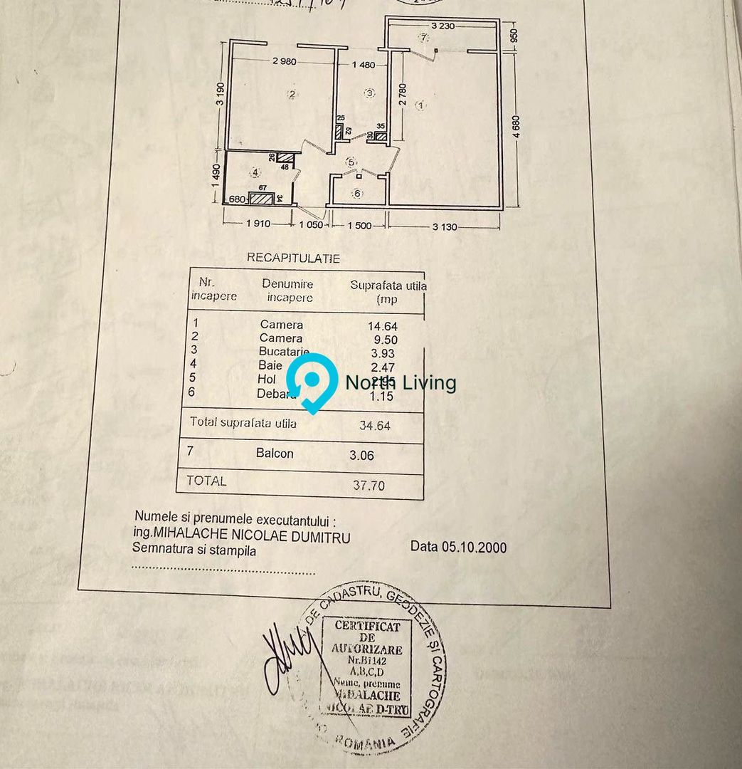 Apartament 2 camere, decomandat, Teiul Doamnei - Poză 8